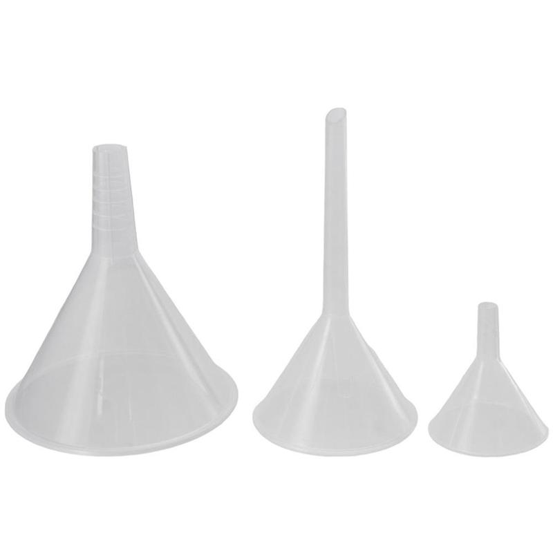 Set Corong Plastik Jelas, Boleh Digunakan Semula, 1 / 3Pcs, Corong ...