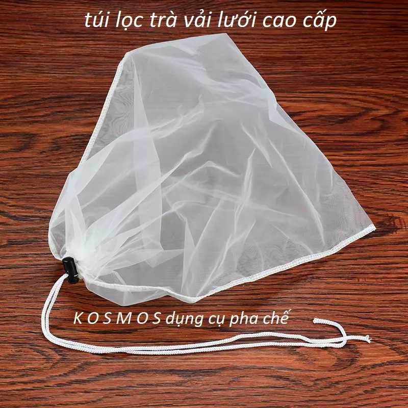 Túi lọc trà - lọc cặn bột sữa hạt vải lưới