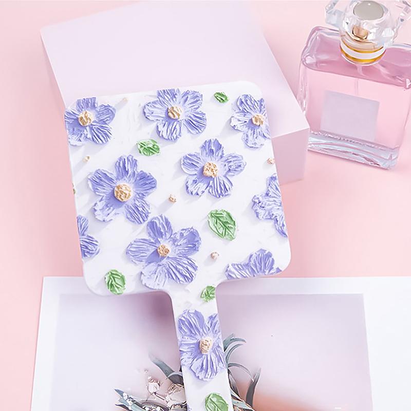 Product Introduction of Cermin Solek Pegang Tangan, Mudah Alih, Cermin Bawa, Cermin Pemegang, Alat Kosmetik dan Penjagaan Kulit Makeup 3