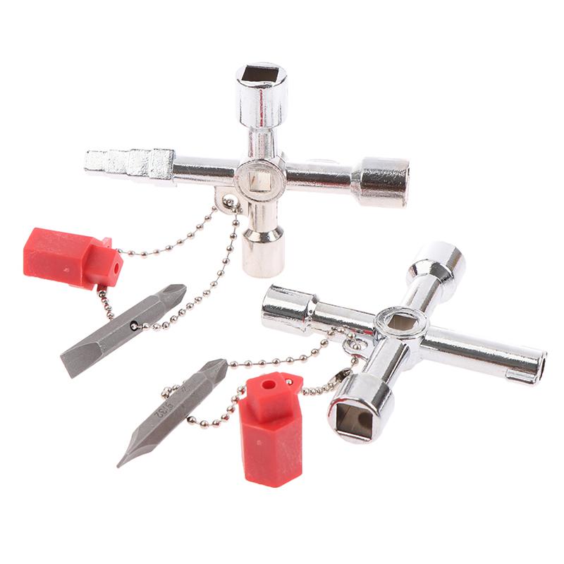 Product Introduction of Multifunction 4 Ways Universal Triangle Wrench Key Plumber Keys Triangle 20