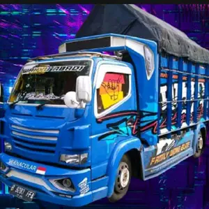 cod miniatur truk oleng kayu new wahyu abadi  full variasi lampu bonus terpal, mainan anak-anak, miniatur truk, miniatur trek, miniatur truck, Set Hadiah