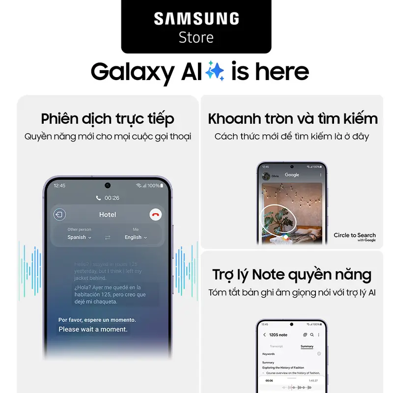 Điện thoại Samsung Galaxy S24 8GB/ 256GB 6