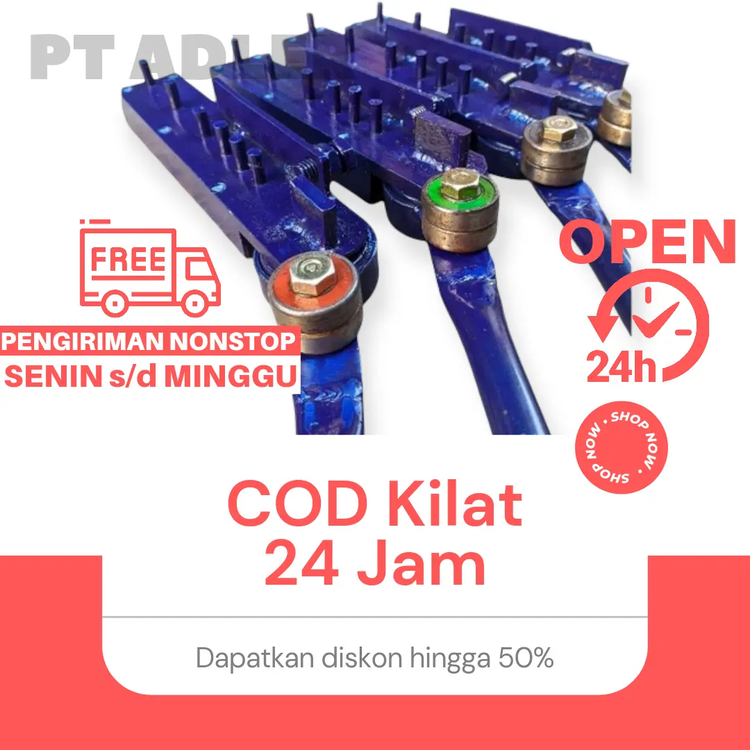[   ] Alat Tekuk Penekuk Besi Eagle Steel Ukuran 6 8 10 mm Beton Begel Pembengkok Besi Pembuat Begel Bending Besi Ulir