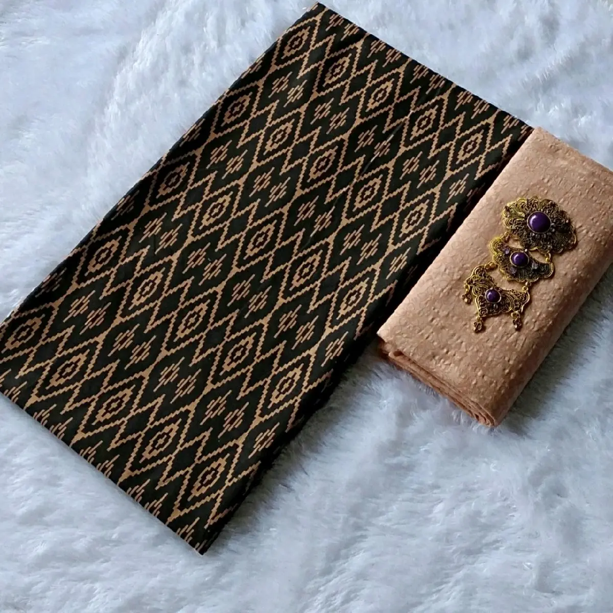 Kain Batik TERLARIS Pekalongan Solo Jarik Katun Murah Kebaya Couple Katun Primis Sogan Lawasan Jarik Kebaya Seragam | BATIK KHANZANA Kemeja