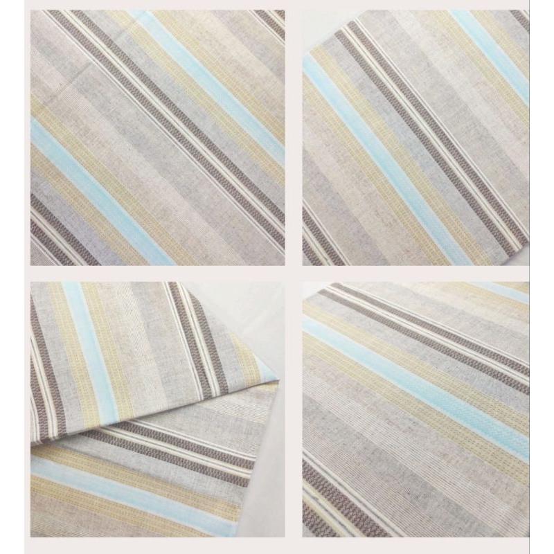 Kain Katun Motif Salur Dobby Yarn Dyed (Gamis Triset Dan Gamis Salafina) lebar 150 cm 3