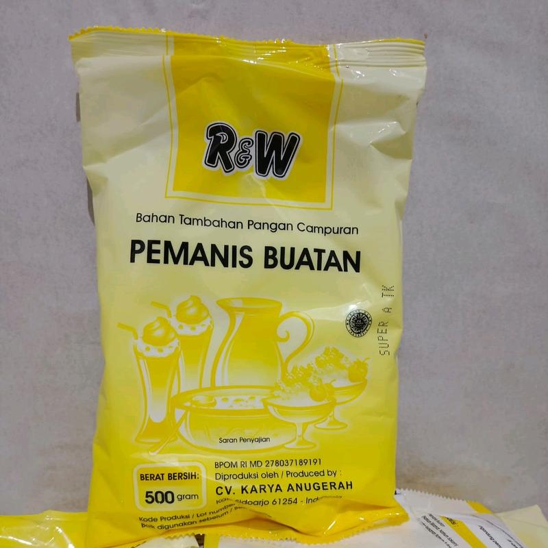 Pemanis Buatan 500 gr RW Sari Manis R&W 500gr Sodium Siklamat - Shop ...