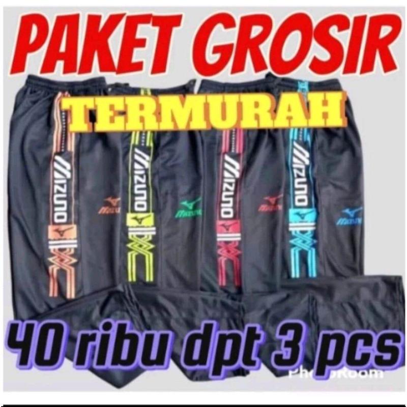 Promo 100rb Dapat 7pcs Celana Training olahraga Panjang MiZno Sport Pria Wanita Terlaris 7