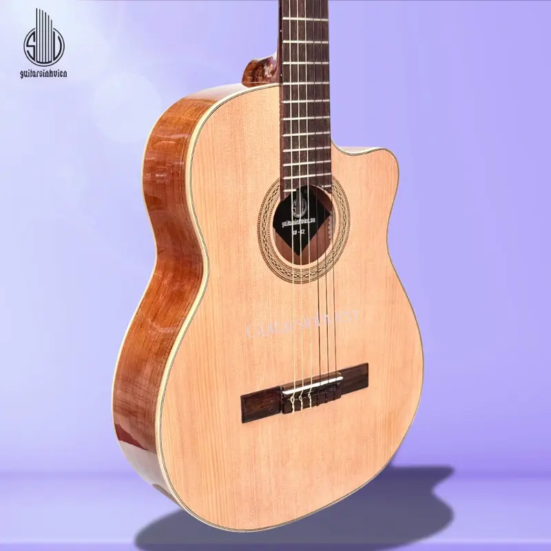 Đàn Guitar Classic Gỗ Hồng Đào Mã C2 | Tặng Kèm Bao Da Và Phụ Kiện 4
