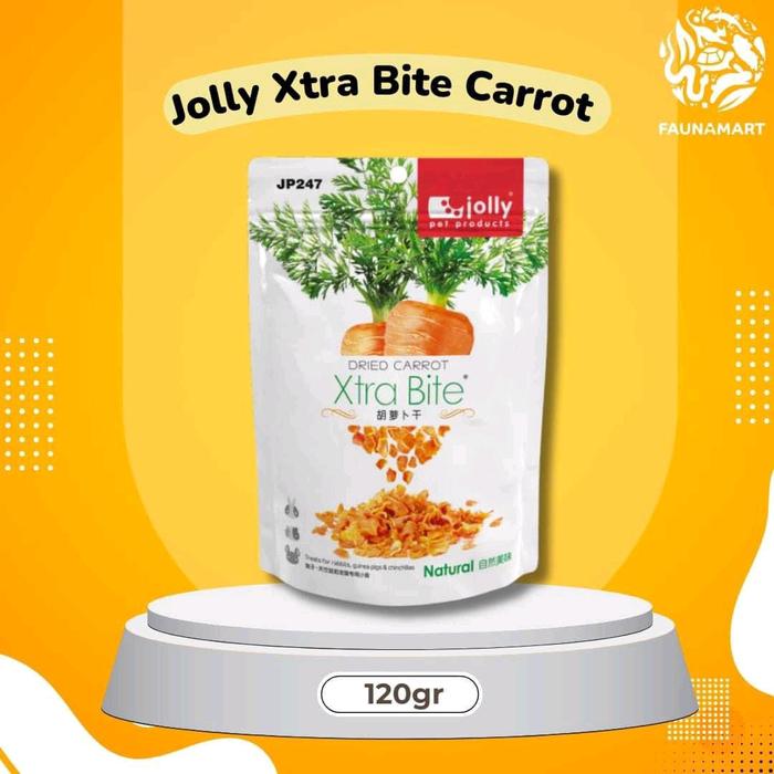 Gambar Jolly Xtra Bite Dried Carrot dari Fauna Mart_NEW Kota Tangerang Selatan Tokopedia
