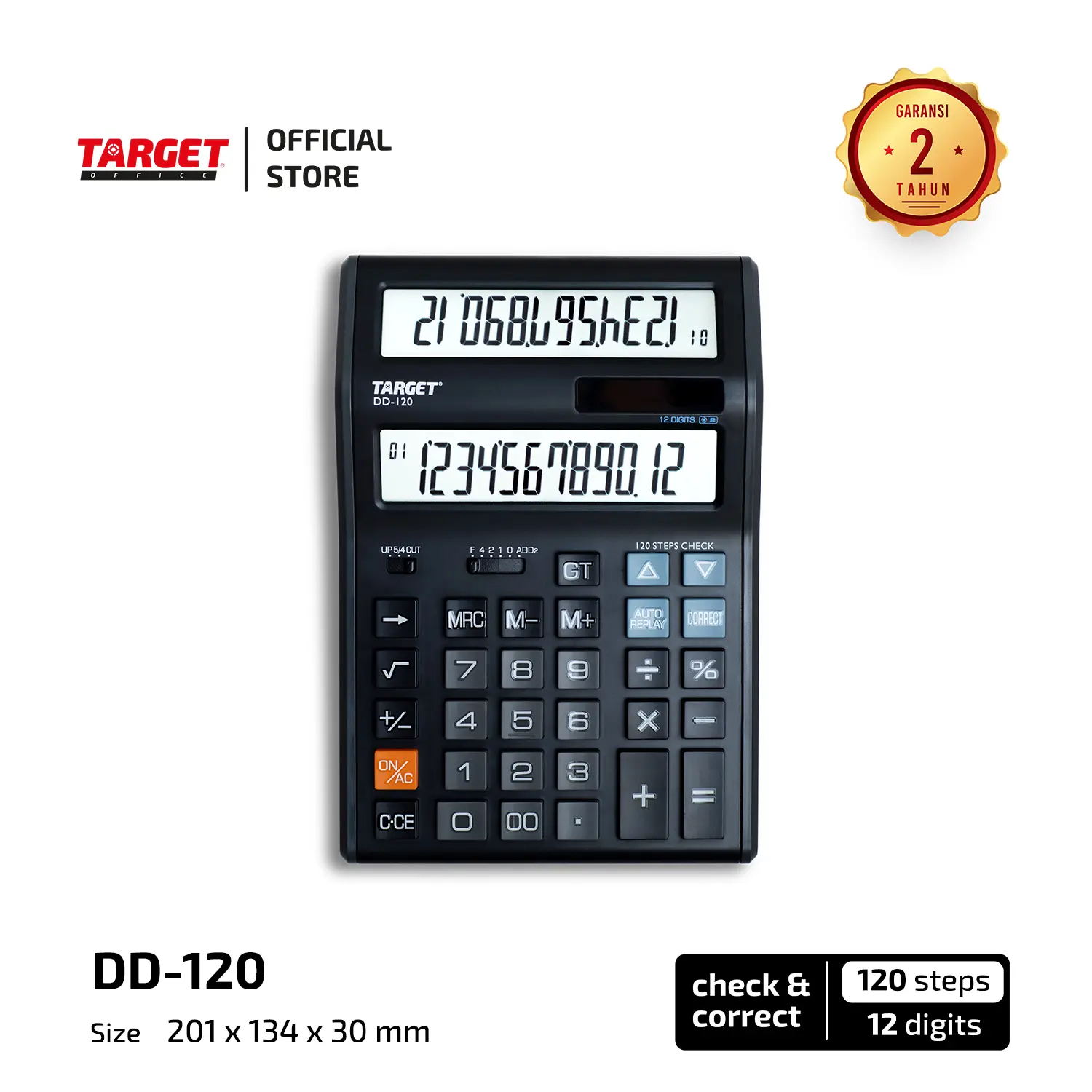 Target DD-120 - Desktop Calculator - 12 digit