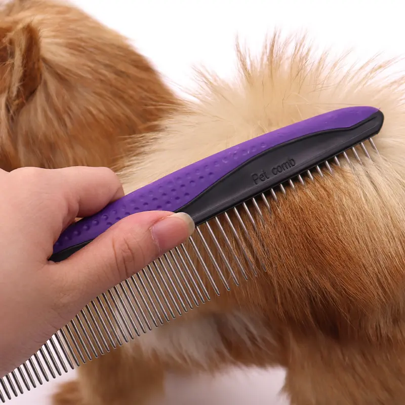 Pet Comb Artifact, Suitable for Dogs and Cats, Can Effectively Remove Floating Hair, Carry out Beauty Care, Knot Untying Comb Hair, Is an Ideal Choice for Pet Care