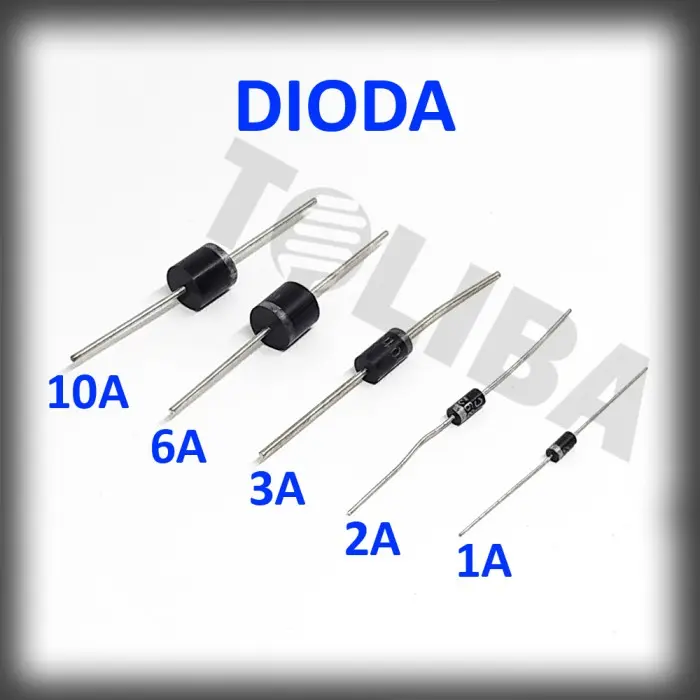 dioda 1 ampere 2 ampere 3 ampere 6 ampere /diode rectifier 1a 2a 3a 6a