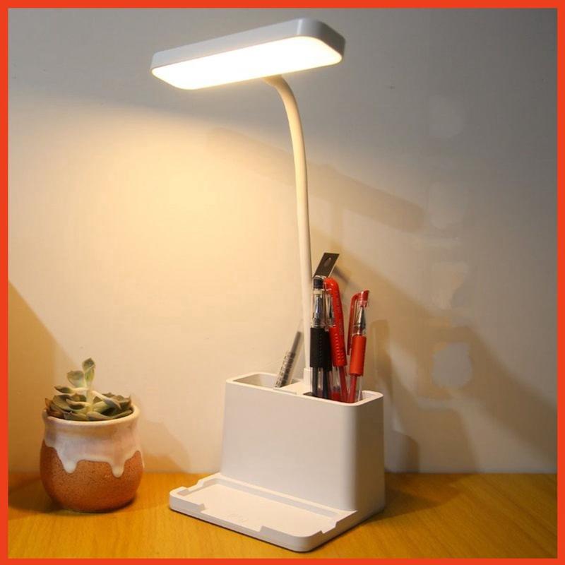 Đèn học để bàn chống cận 💖FREESHIP💖 Đèn LED Đa Năng Kiêm Đèn Ngủ Siêu Bền Tiện Lợi Nhỏ Gọn den hoctichdien