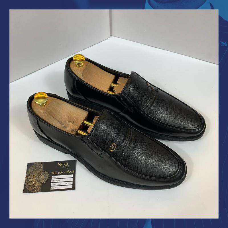 giầy lười da nam - giầy lười nam trung niên cao cấp Shoes GiàY Đế Bằng