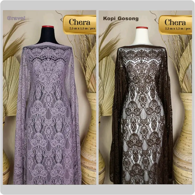 Brokat Semifrancis Katun Nylon 4