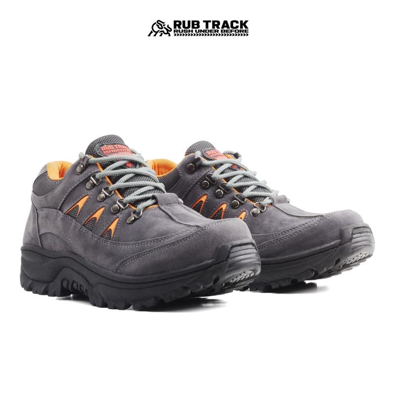 Product Introduction of sepatu safety pria ujung besi double suede cream tan brown boots karet sepatu Kerja Shoes Hitam Black 14