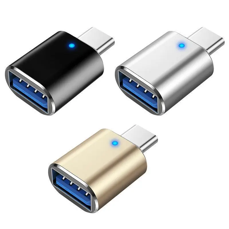 Compatible with Huawei Phones OTG Adapter Type-C to USB 3.0 Flash Drive Card Reader Mouse Keyboard Xiaomi OPPO