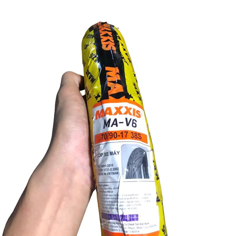 Maxxis v6 Lốp xe máy MAXXIS 70 90 17 v6 vỏ xe máy  Phụ Kiện Phụ Tùng
