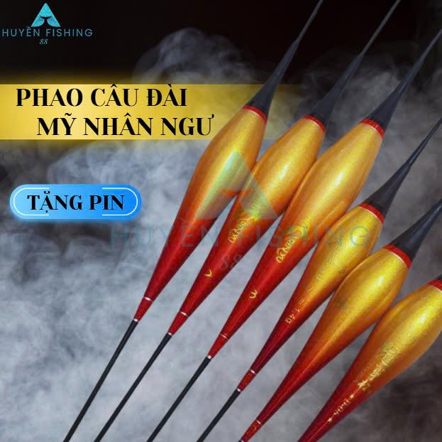 [Tặng Pin] Phao Đêm, Phao Câu Cá Mỹ Nhân Ngư Nano Tăm Sáng Huyền Fishing Chuyên Câu Đài H063