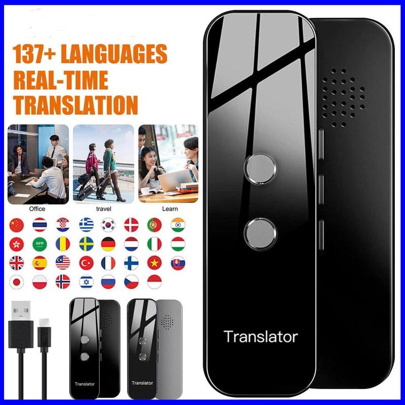 Product Introduction of Recording language translation device, advanced mobile instant voice translation device, 137 language translation, suitable for travel and business 1