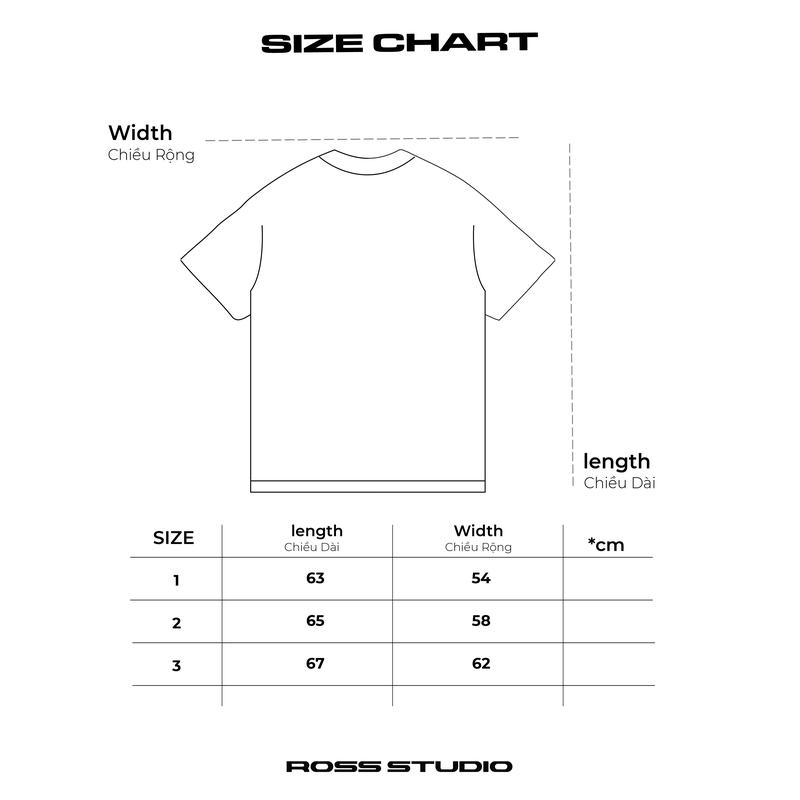 ROSS STUDIO - Áo Thun Basic Đen Cotton 280gsm Logo Kim Loại - R IC BLACK 7