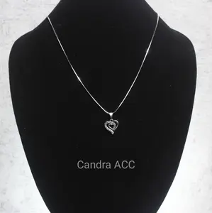 kalung titanium liontin love rigi anak motif costume fashion  kids