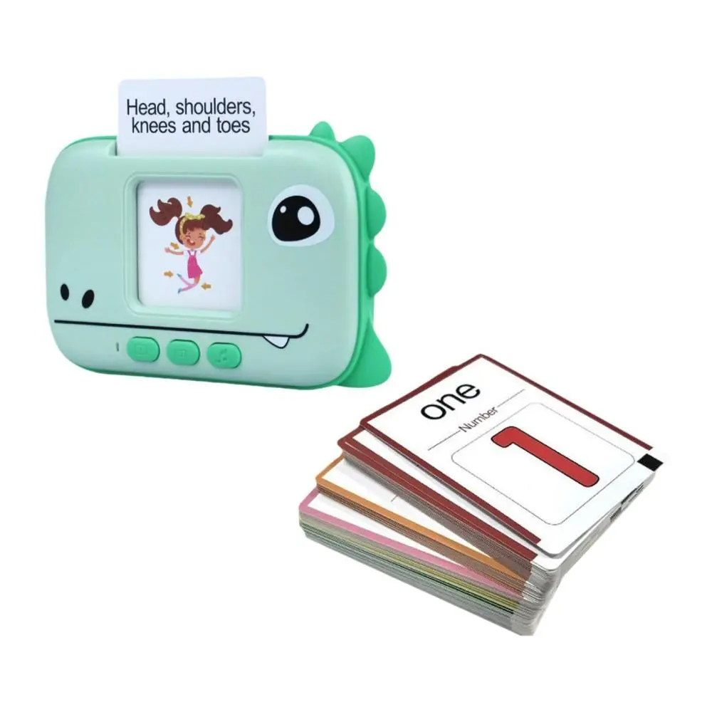 Leaning Machine Toy Development Toy Sight Words Montessori Language Toy for Children Kindergarten Toddlers Boys Girls Gift