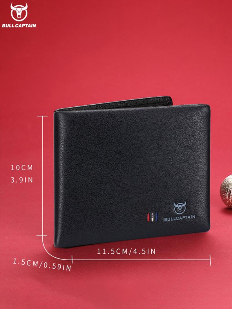 Product Introduction of Men's Business Style Plain Color Wallet, Casual Trendy Wallet with Card Slots, Fashionable Wallet for Men for Daily Use 1