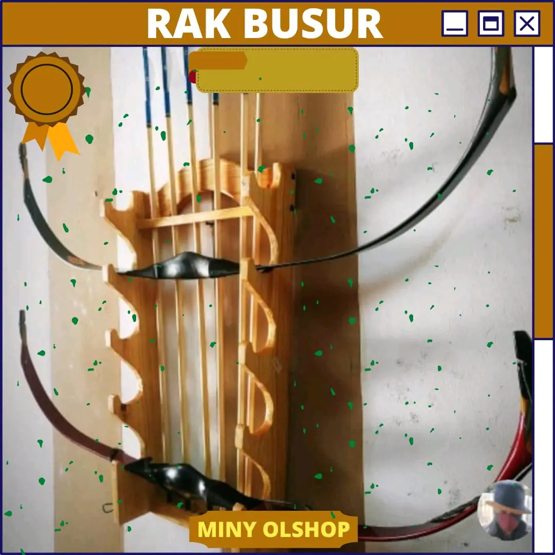 Rak Busur dan Arrow 5 Tingkat Outdoor