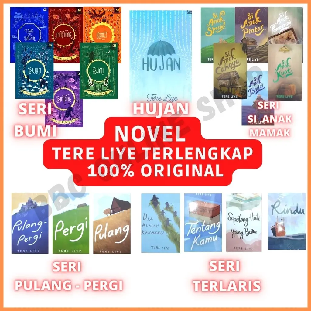 NOVEL TERE LIYE TERBARU DAN TERLENGKAP ORIGINAL