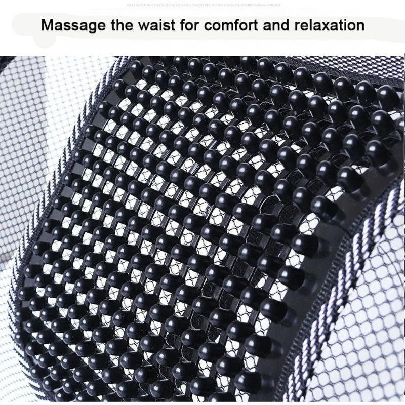 Product Introduction of Universal Mesh Car Waist Cushion Ventilate Car Interior Supplies Back Lumbar Cushion Lumbar Massage Chair Back Support Office 19
