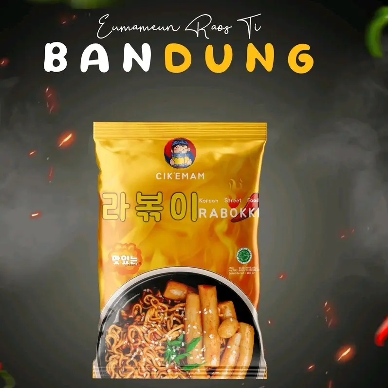 Rabboki Toppoki Pedas - Khas Bandung Food 0