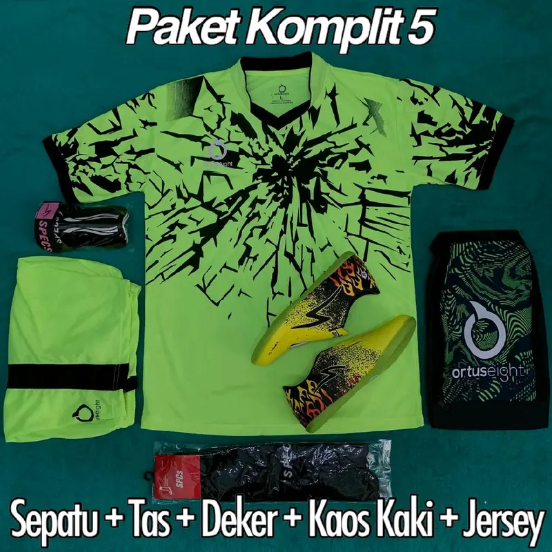 Paket Komplit 5 Sepatu Futsal Specs Ewaklok Marklok Terbaru 2023 2
