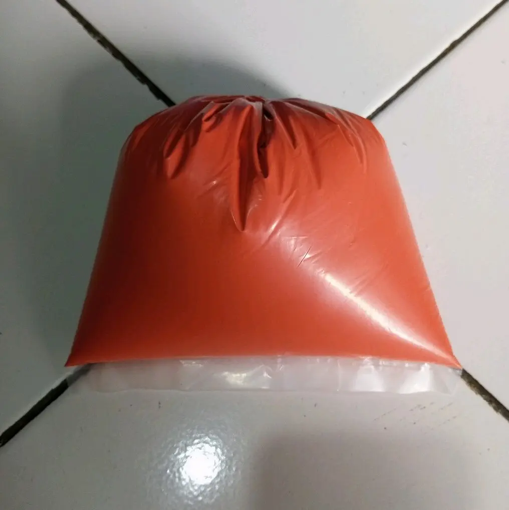 cat tembok kiloan 1kg Orange Paint