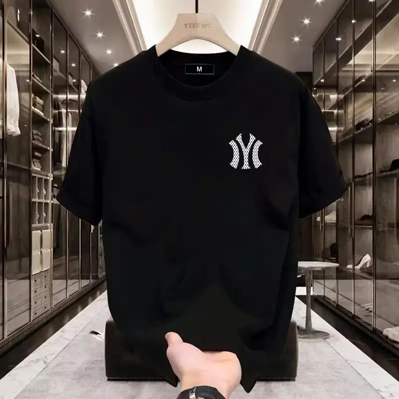Áo Thun Nam tay dài form rộng 100% Cotton Tay Ngắn Dáng Rộng Cách Hàn Quốc Thời Trang Áo Phong trắng Local Brand Big size