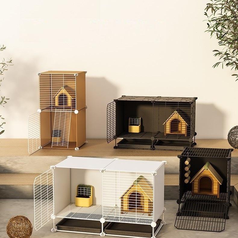 Chuồng Lồng Nuôi Sóc, Nhím, Chuột Hamster, Mèo Lắp Ráp Từ Lưới Sắt Sơn Tĩnh Điện