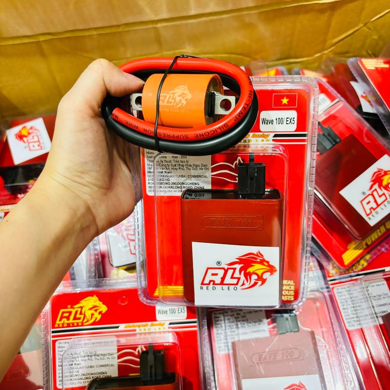 Ic và mobin Redleo mẫu mới cho xe Wave - Dream mở tua Phụ Tùng