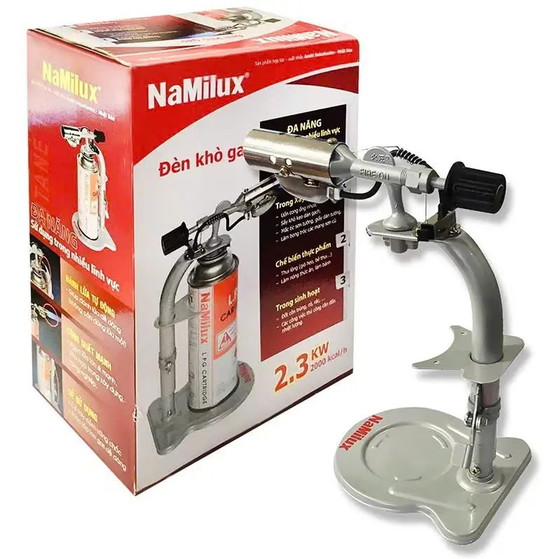 Đèn khò gas NAMILUX NA-191SP, Đèn khò gas có đế NAMILUX NA-191SP, Đèn khò gas đa năng NAMILUX NA-191SP, Chính Hãng 4