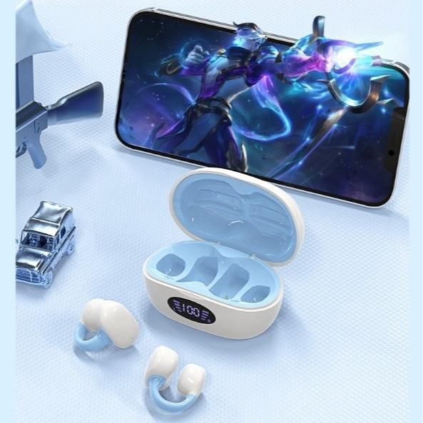 Tai nghe Bluetooth đeo vành tai I113- Phong cách thể thao, đeo thoải mái, cảm ứng vân tay cùng đèn Led hiện đại, pin khỏe, tích hợp nghe gọi. Nghe nhạc Earphone 8