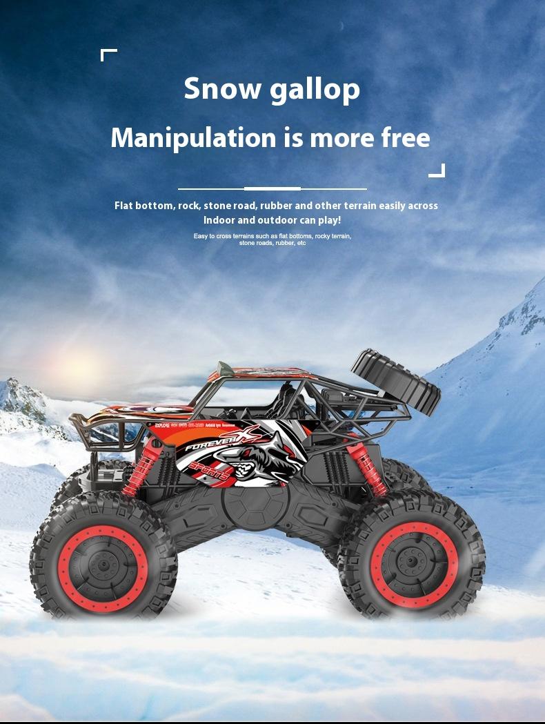 Product Introduction of RC remote control car toys, amphibious off - road climbing vehicles, shock - absorbing system, waterproof, TPR tires, long - lasting battery life, children's toy racing car gifts crawler 8