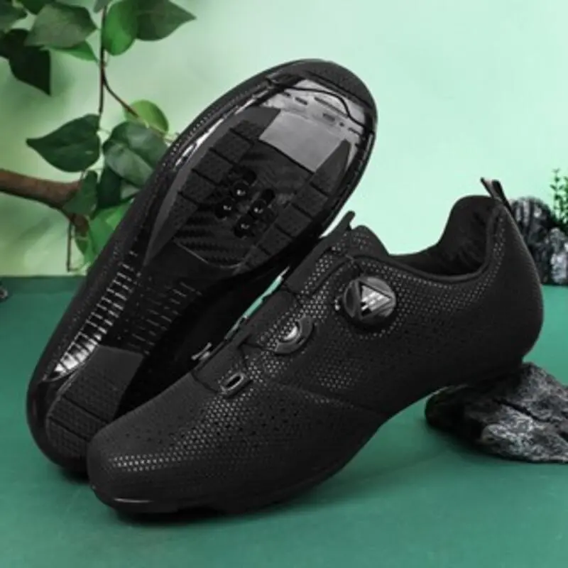 Men and Women's Mountain Bike Cycg Breathable MTB Cleats Outdoor Bicycle Shoes