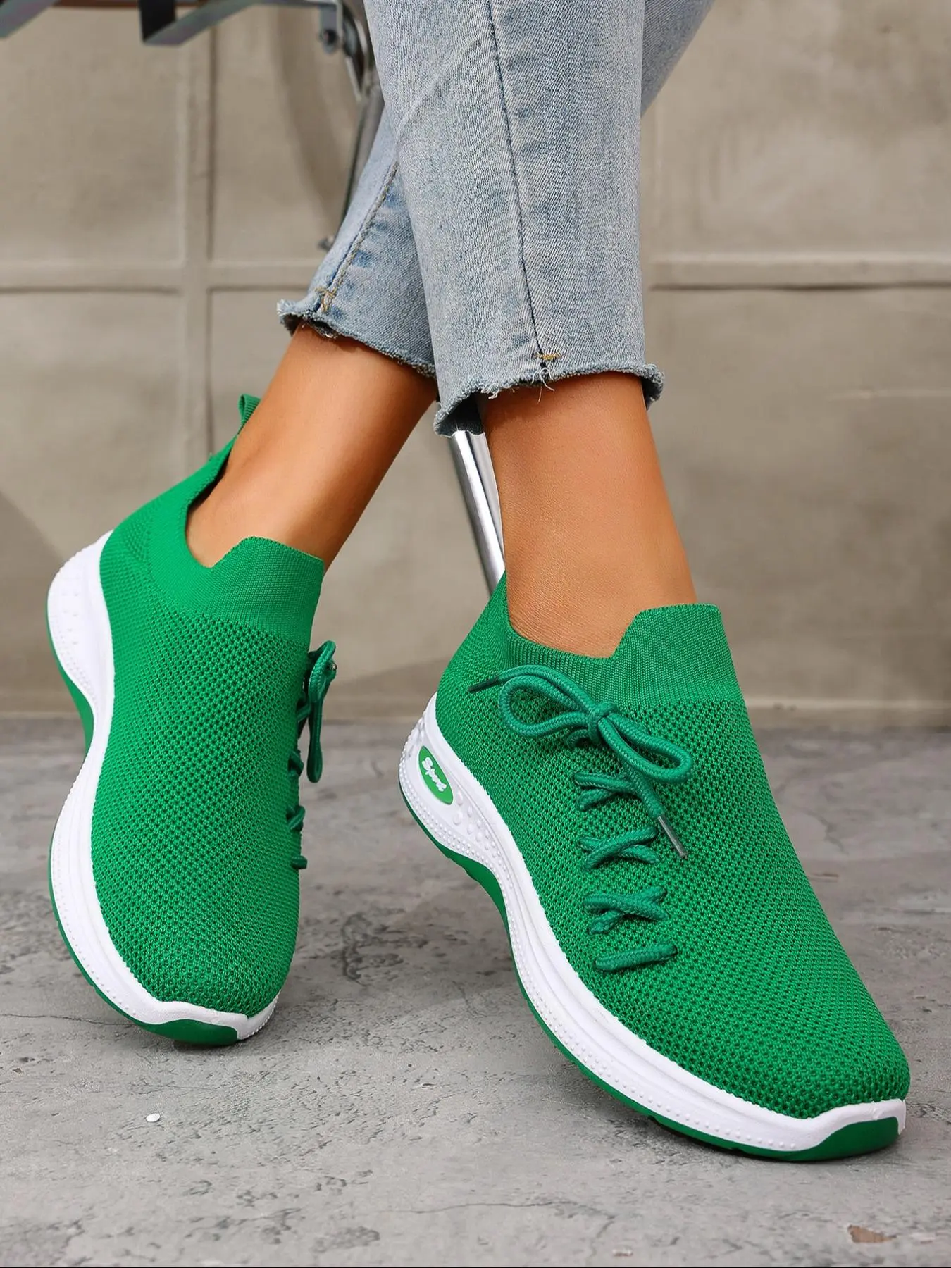 Women's Breathable Lightweight Sneakers, Casual Comfortable Sports Running Shoes, All-match Non-slip Sneakers for Daily Wear