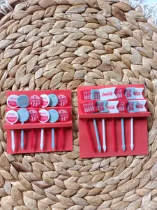 LP Tusukan Bento Foodpick Garpu Bento Picks Coca Cola alat buah