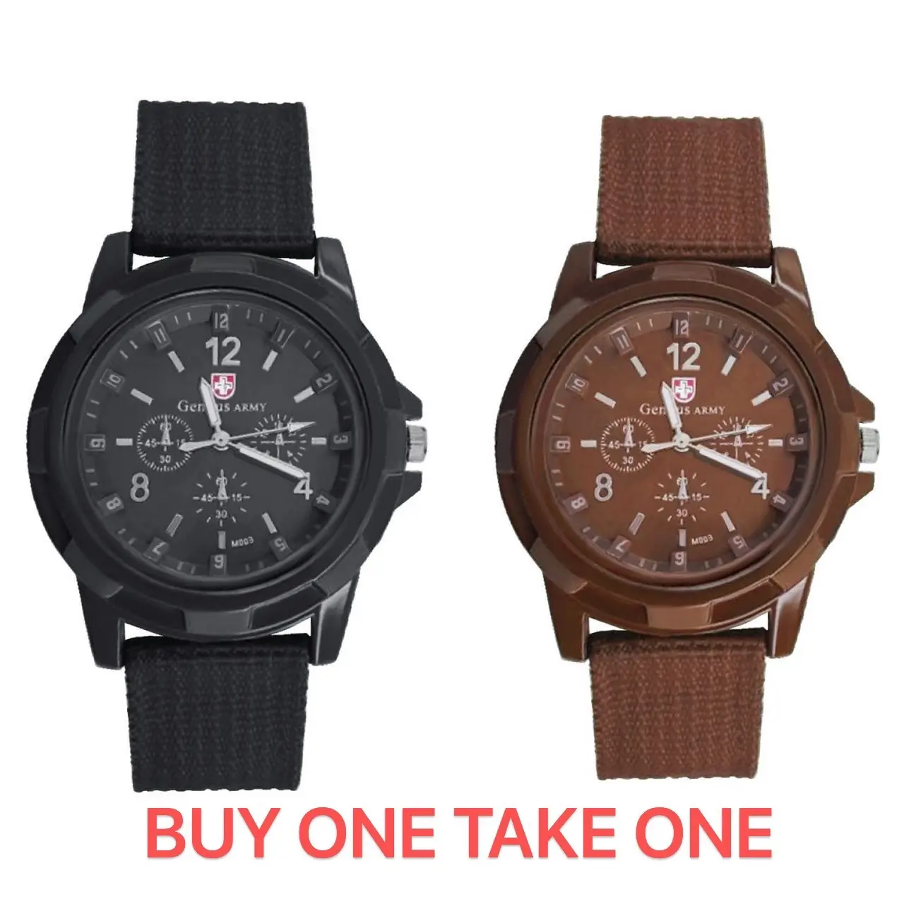 Buy 1 Take 1 nylon unisex fashion watch