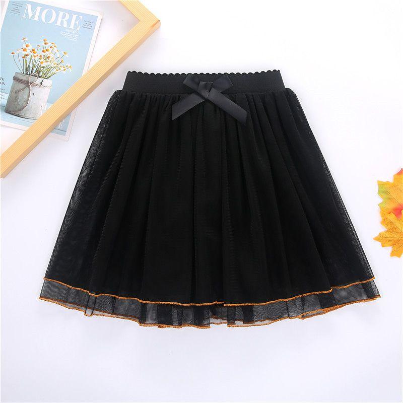Product Introduction of Summer New Girls' Skirts Sweet Pleated Cake Princess Dress Fashion Half-Length Tulle Skirt Waist Skirt 6