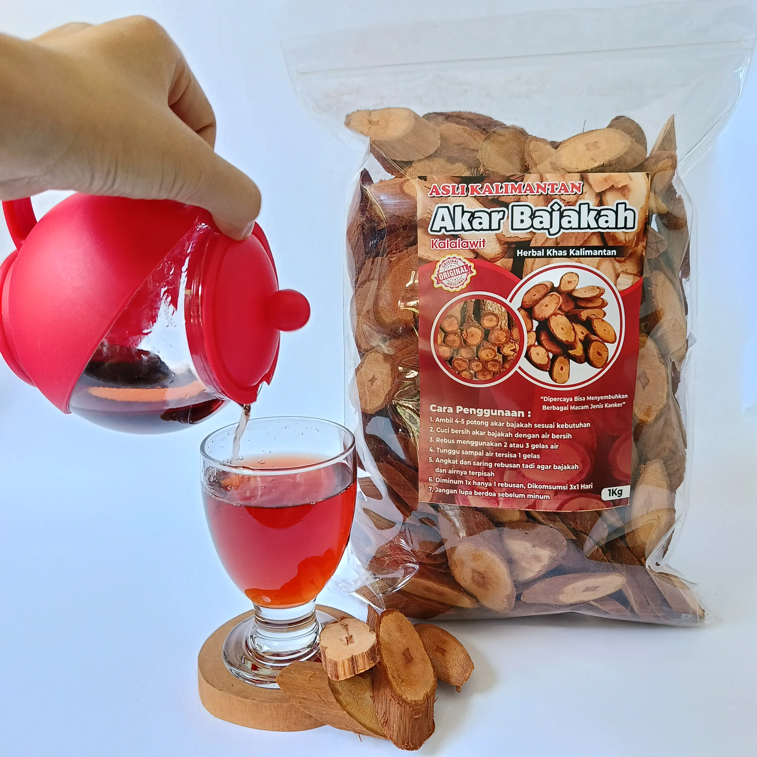 AKAR BAJAKAH KALALAWIT - KHAS KALIMANTAN 1 KG