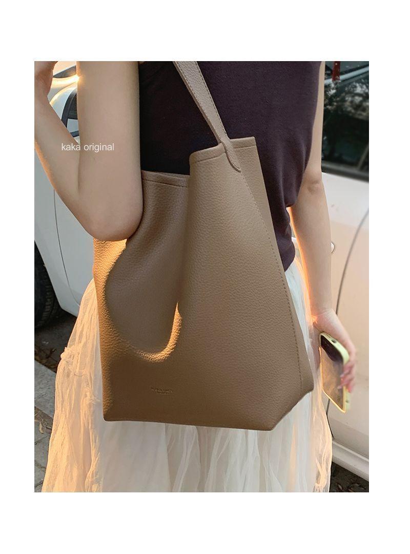 Product Introduction of Beg Ketiak, Gaya Retro, Untuk Wanita, Fesyen Baharu 2024, Beg Baldi Korea, Serba guna, Kapasiti Besar, Beg Tote Bahu Bags Totebag 9