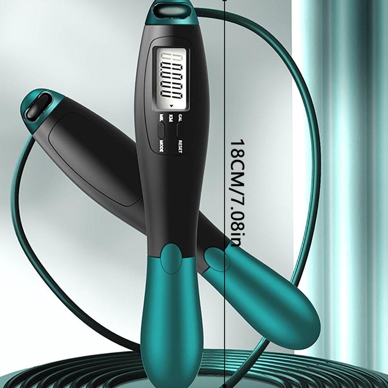 Product Introduction of LCD Screen Counting Skipping Rope, Adjustable Jump Rope, Gym Tool, Indoor Outdoor Exercise Accessories 6