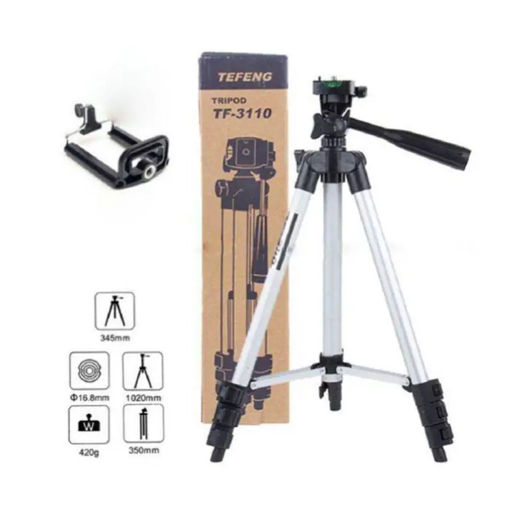 Tripod TF 3110 kèm kẹp điện thoại Selfie 4