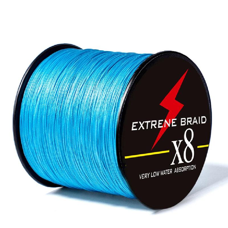 1 Roll Fishing Line, 8 Strands Braided Wear Resistant Fishing Line ...